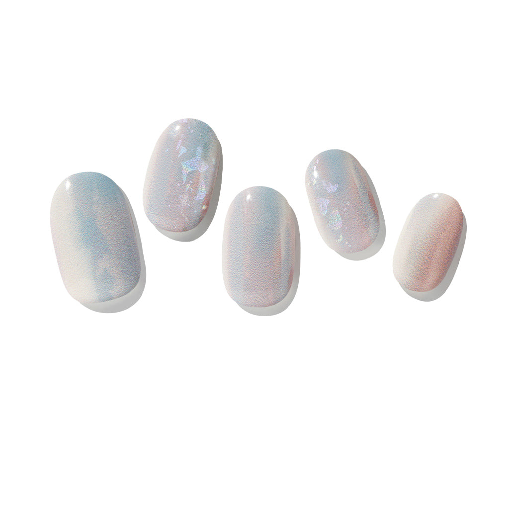 ZINIPIN Topping (CB00006) Gel Nail 24 PCS Full Nail Wraps Art Polish Stickers Decal Strips Adhesive False Nail Design Manicure Set for Women
