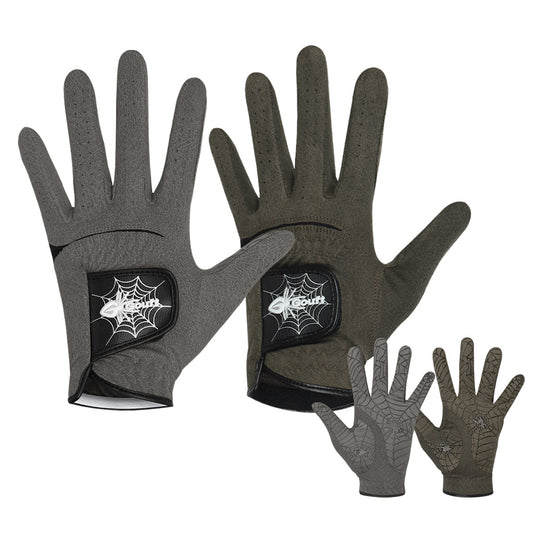 Men and Women Goft Spiderweb Non-slip Silicone Golf Gloves Left Hand Wear