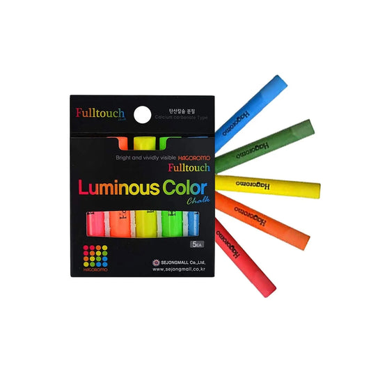 Fulltouch Luminous 5-color Mix Chalk 5pcs