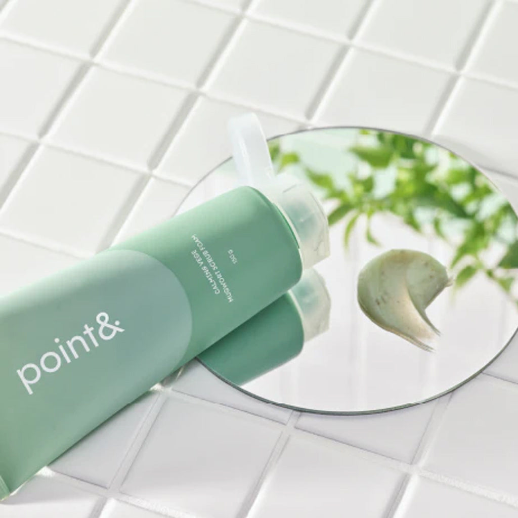 POINT Calming Vege Mugwort Scrub Foam