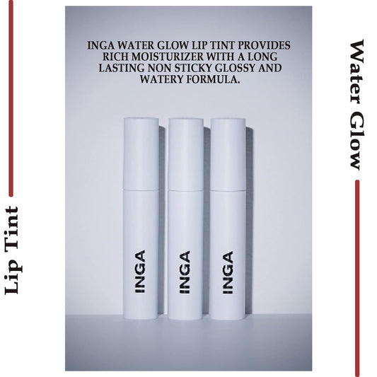 INGA Water Glow Glossy and Shiny | No Sticky | Long lasting (Move)