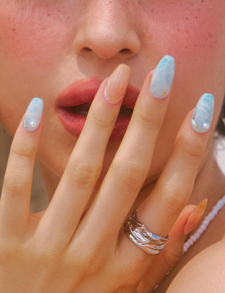 Ohora sticker Blue East Ocean Nail
