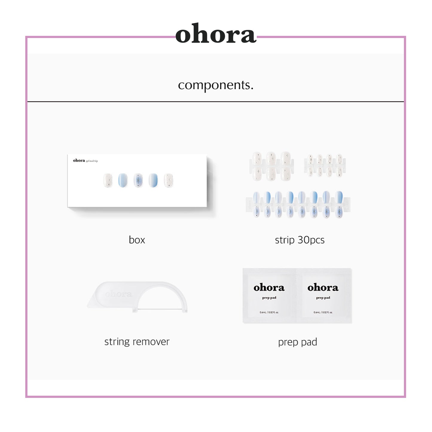 New Ohora (Darjeeling Nail (Round Square)