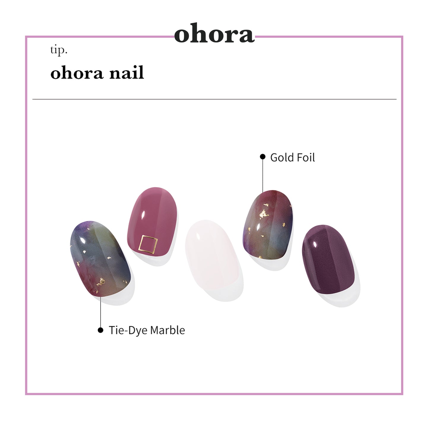 Ohora (N Tie-dye Nails)