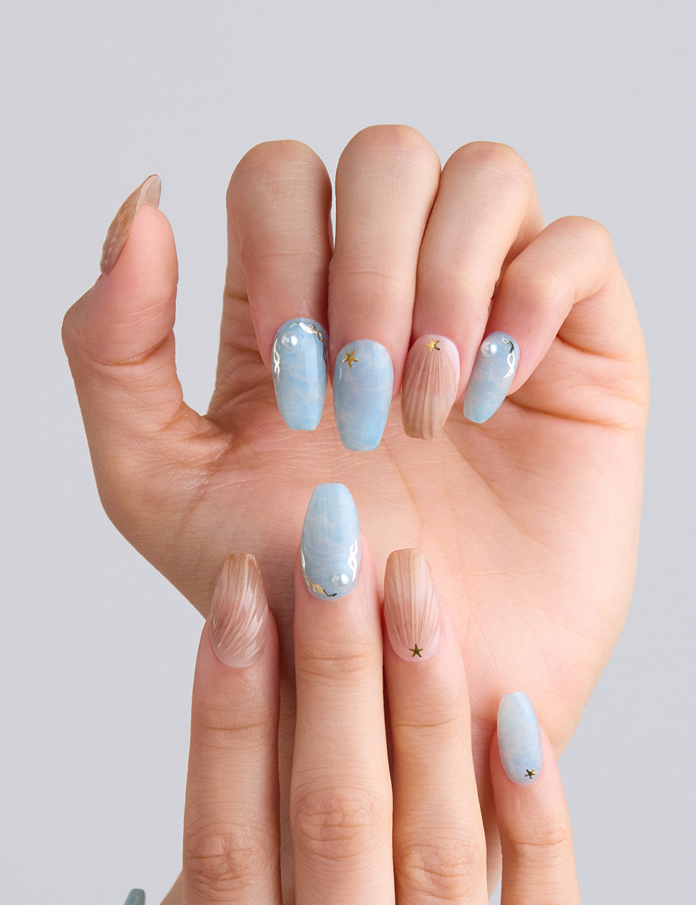 Ohora sticker Blue East Ocean Nail