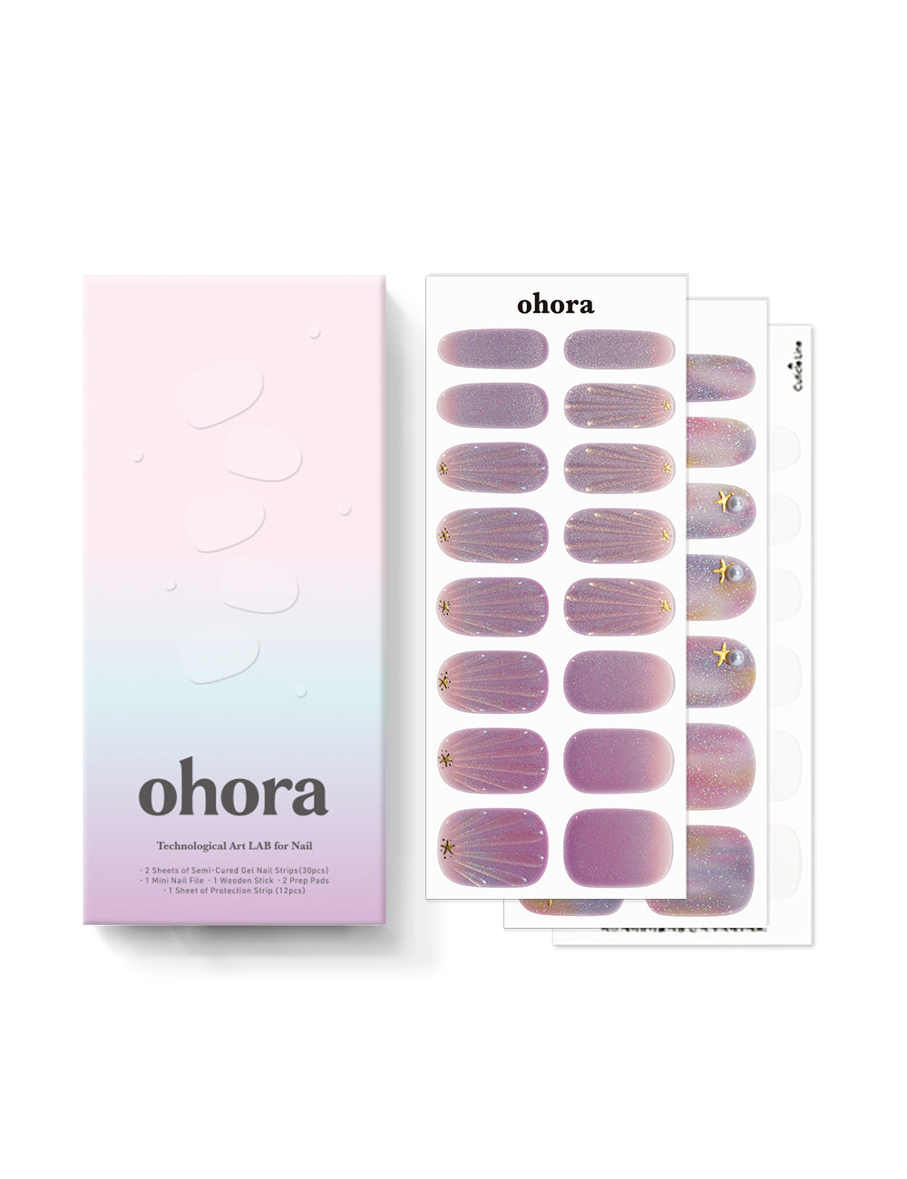 Ohora sticker N Mermaid Love Nails