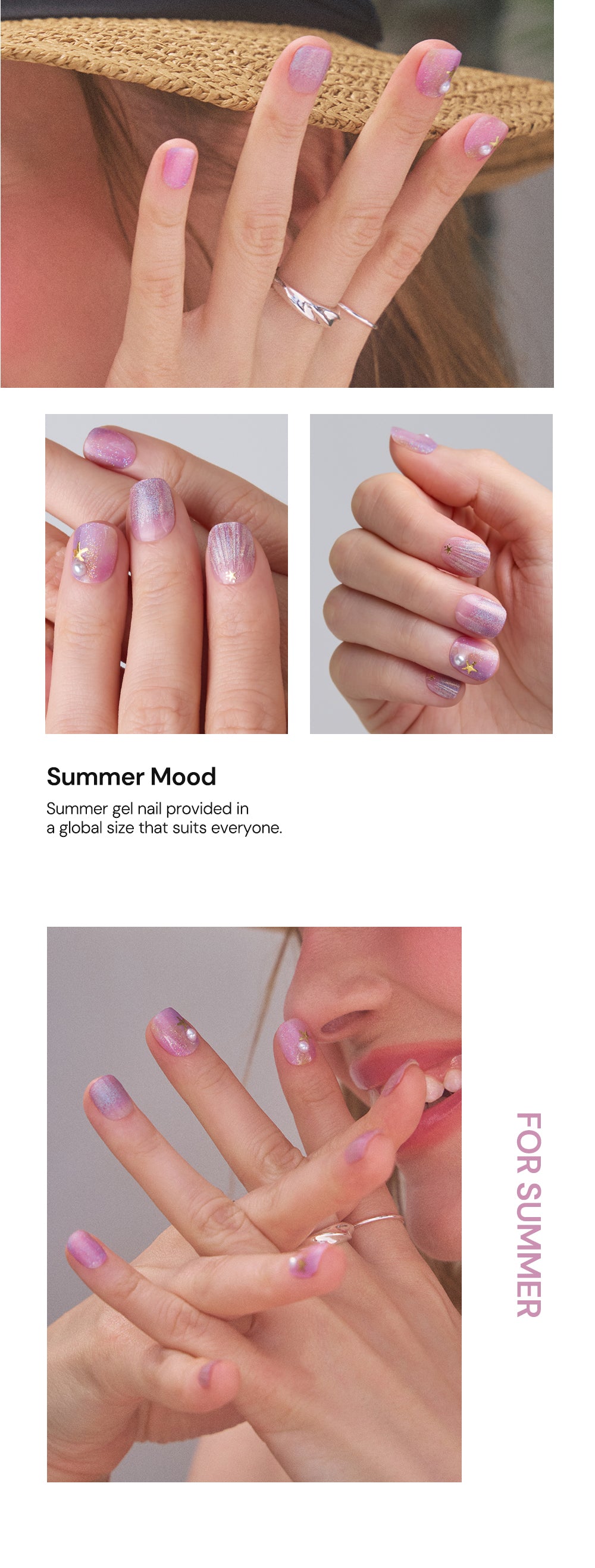 Ohora sticker N Mermaid Love Nails