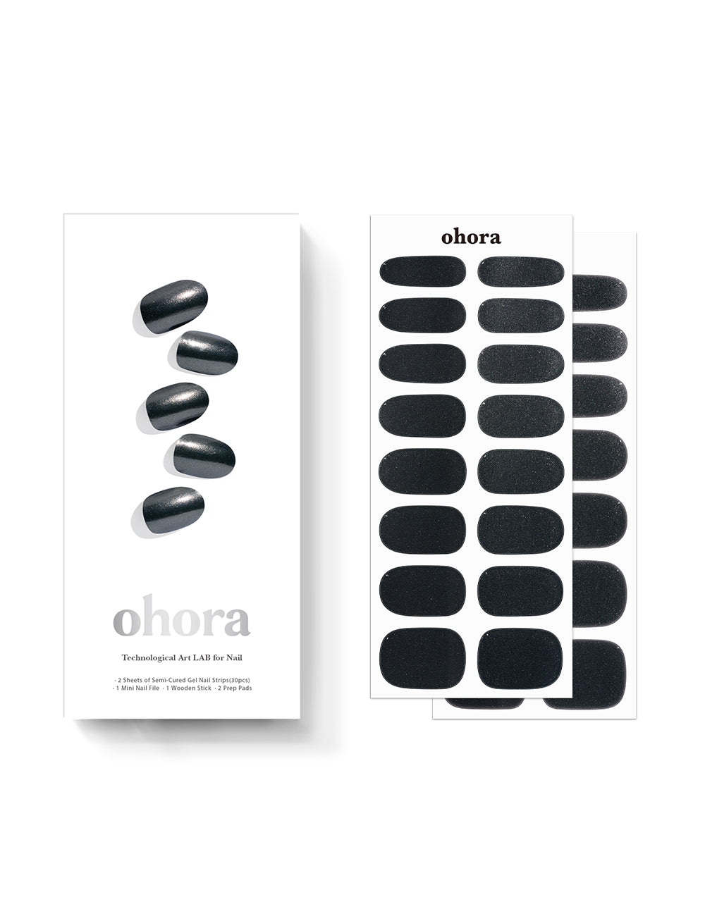 Ohora sticker N Boba Chrome Nails