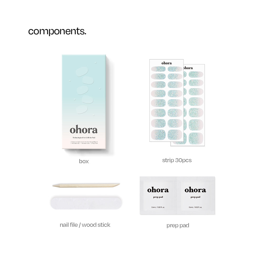 Ohora sticker N Bubble Bomb Nail