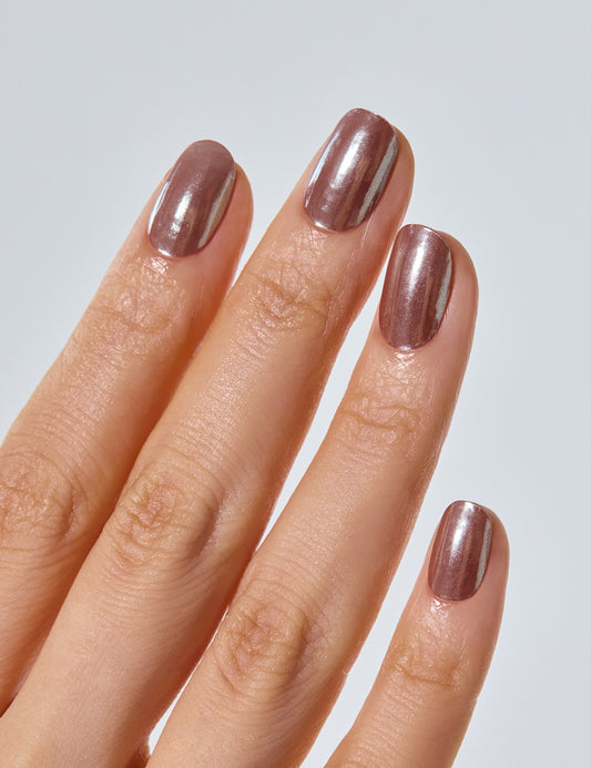 Ohora sticker N Chocolate Chrome Nails