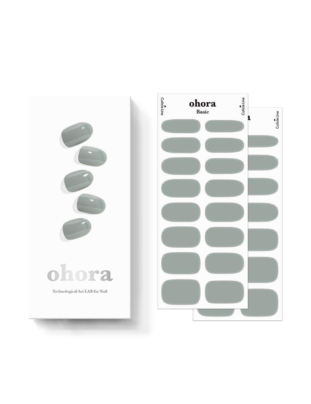 Ohora sticker N Cream Fog Nail