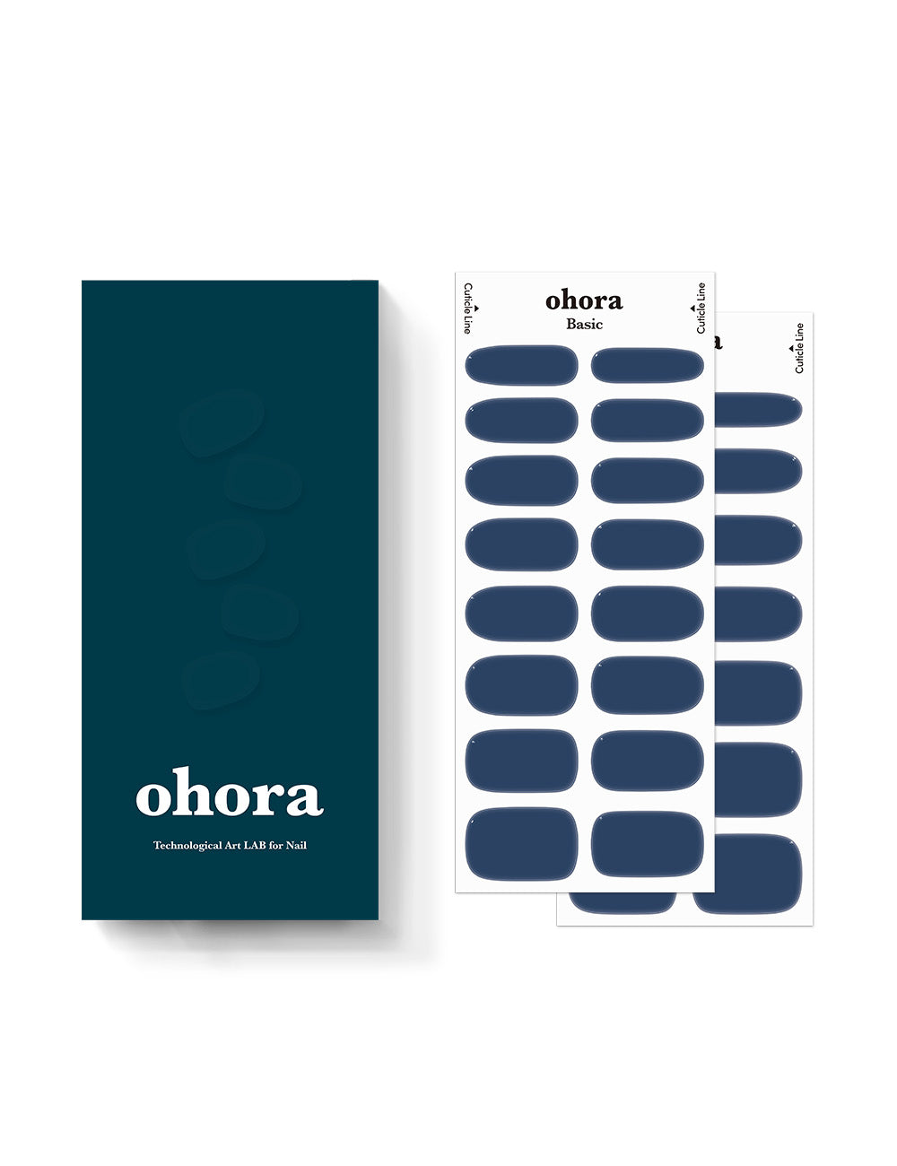 Ohora sticker N Cream Indigo Nail