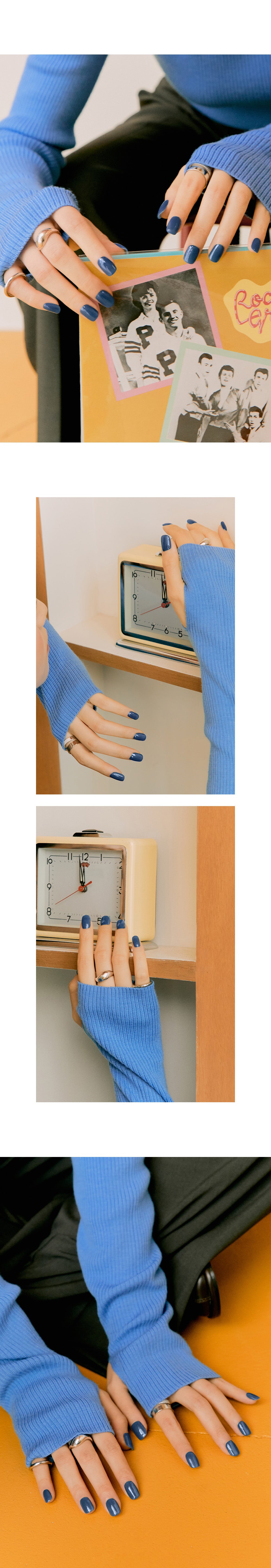Ohora sticker N Cream Indigo Nail