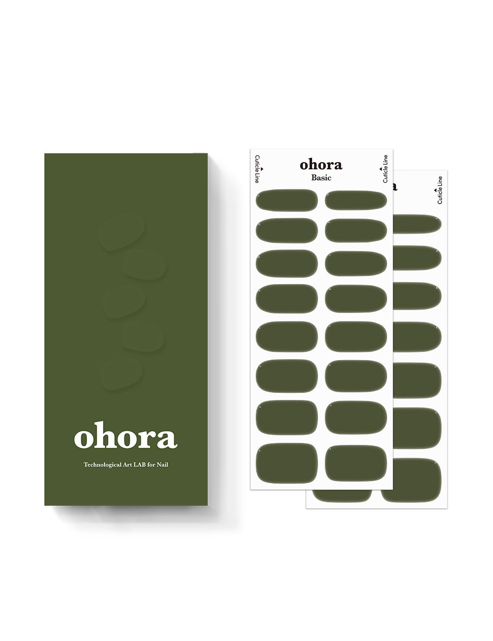 Ohora sticker N Cream Moss Nail