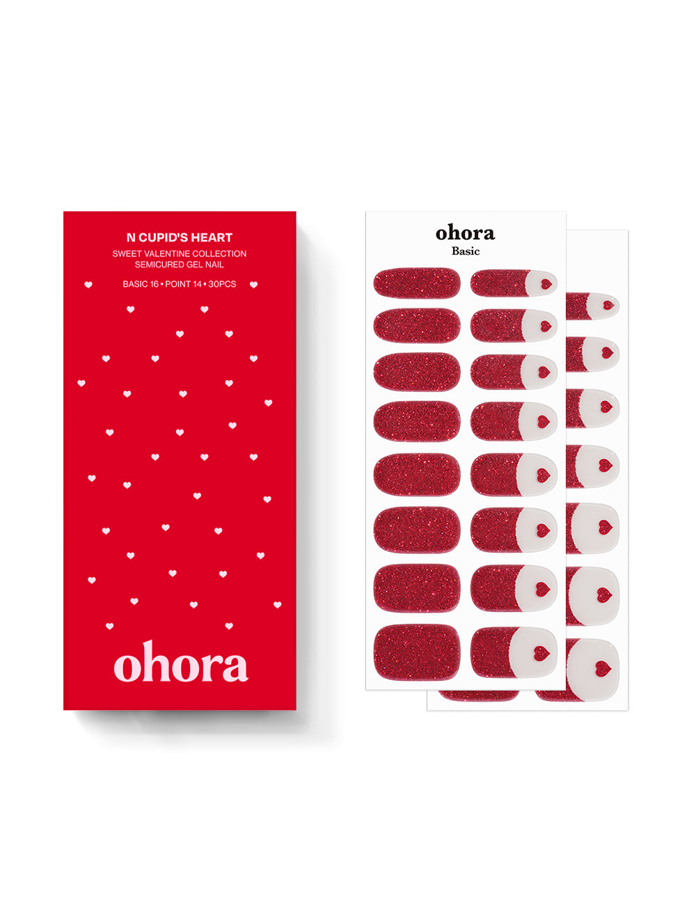 Ohora sticker N Cupid Heart Nails