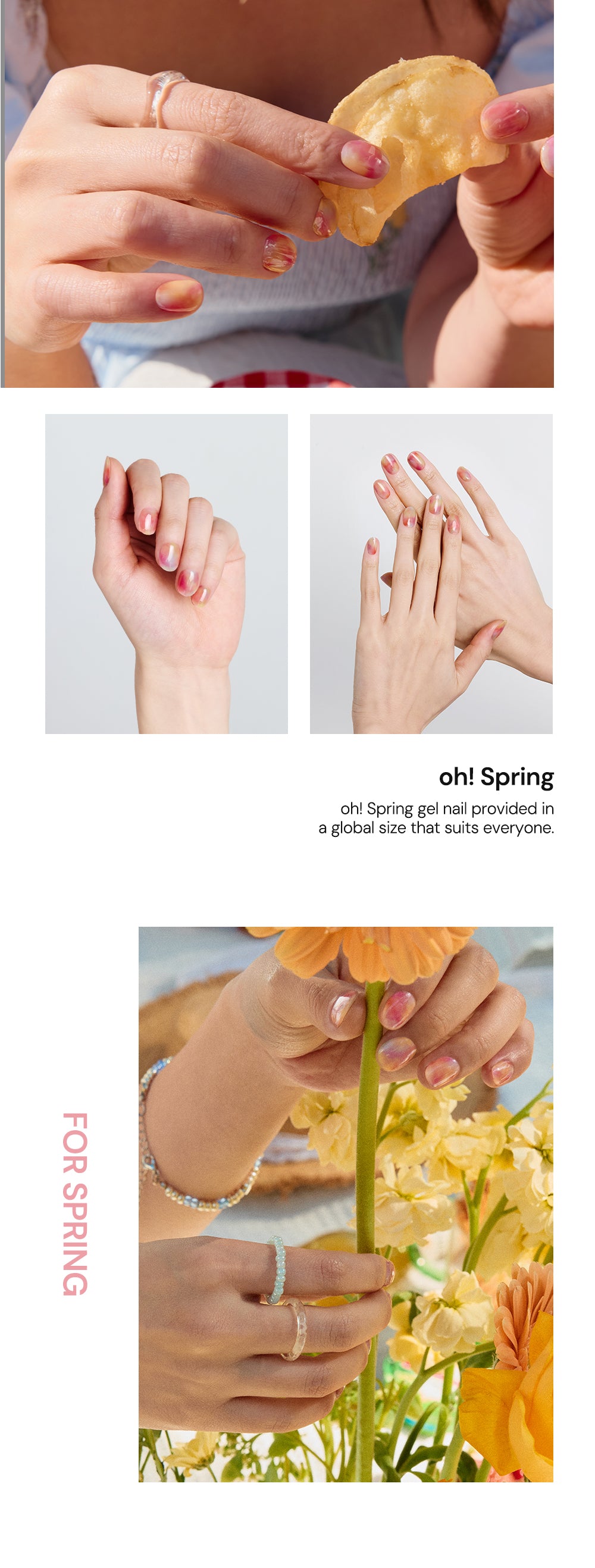 Ohora sticker N Floral Fantasy Nails