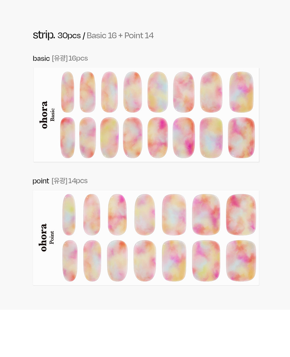 Ohora sticker N Floral Fantasy Nails