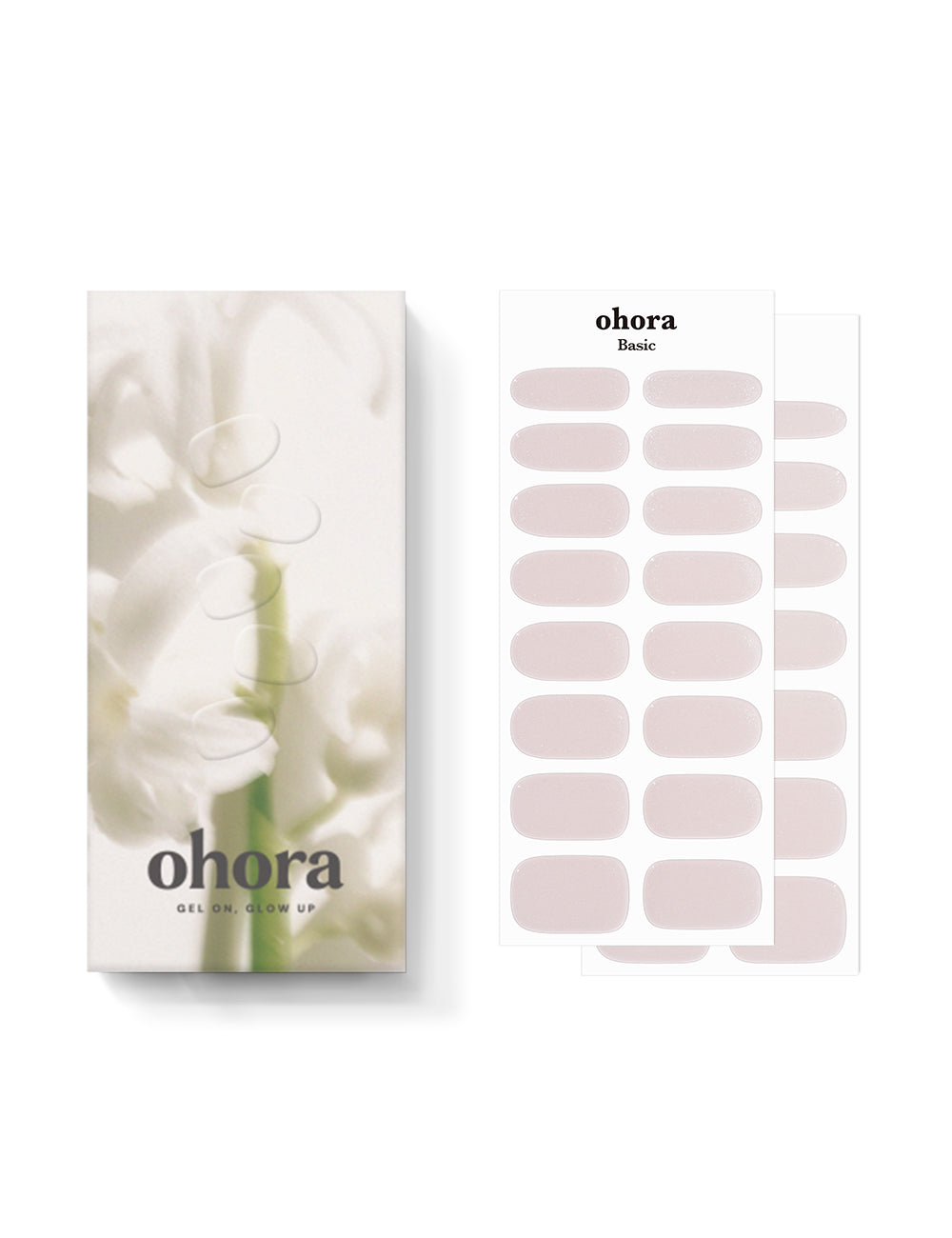 Ohora sticker N Glazed Glow Nails