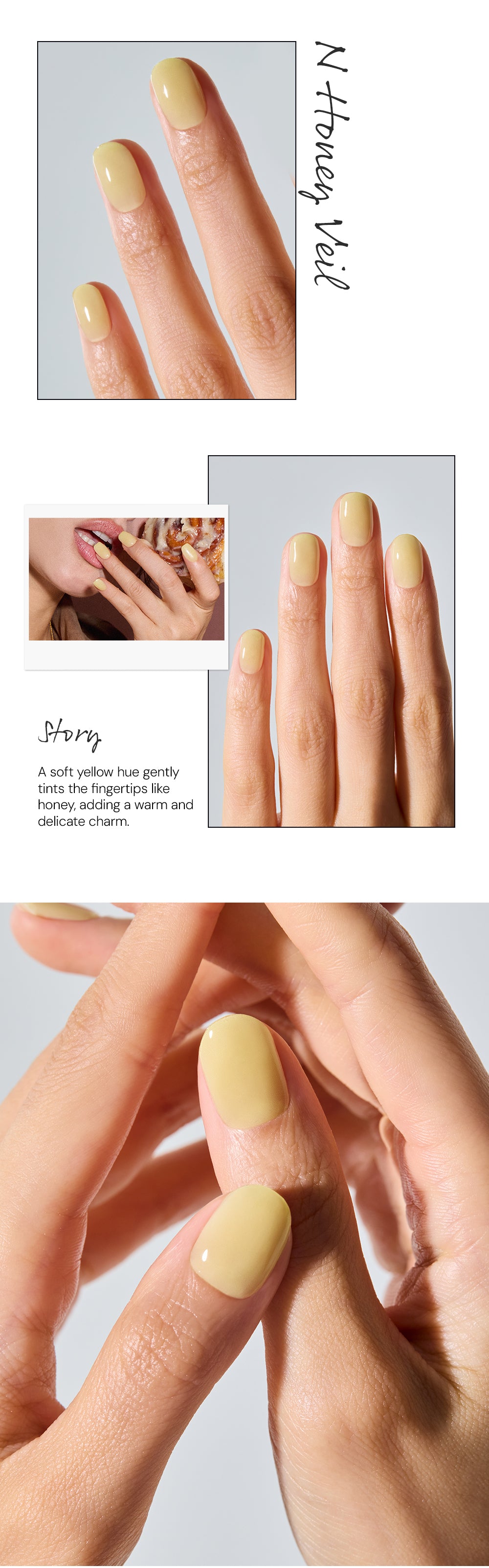 Ohora sticker N Honey Veil Nails