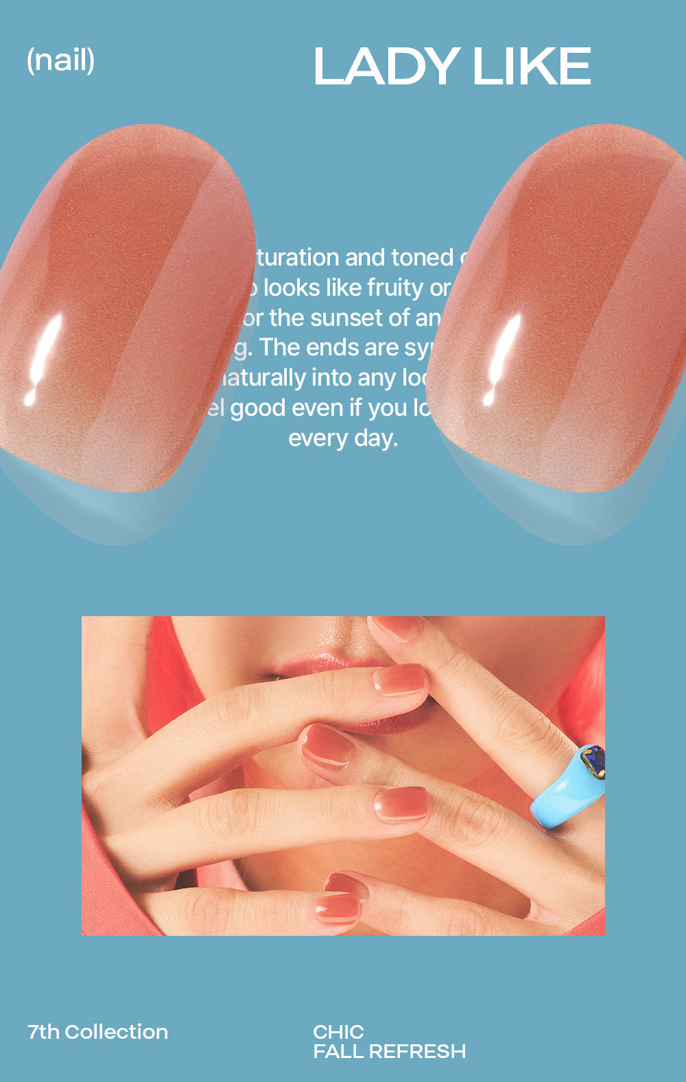 Ohora sticker N Ladylike Nail