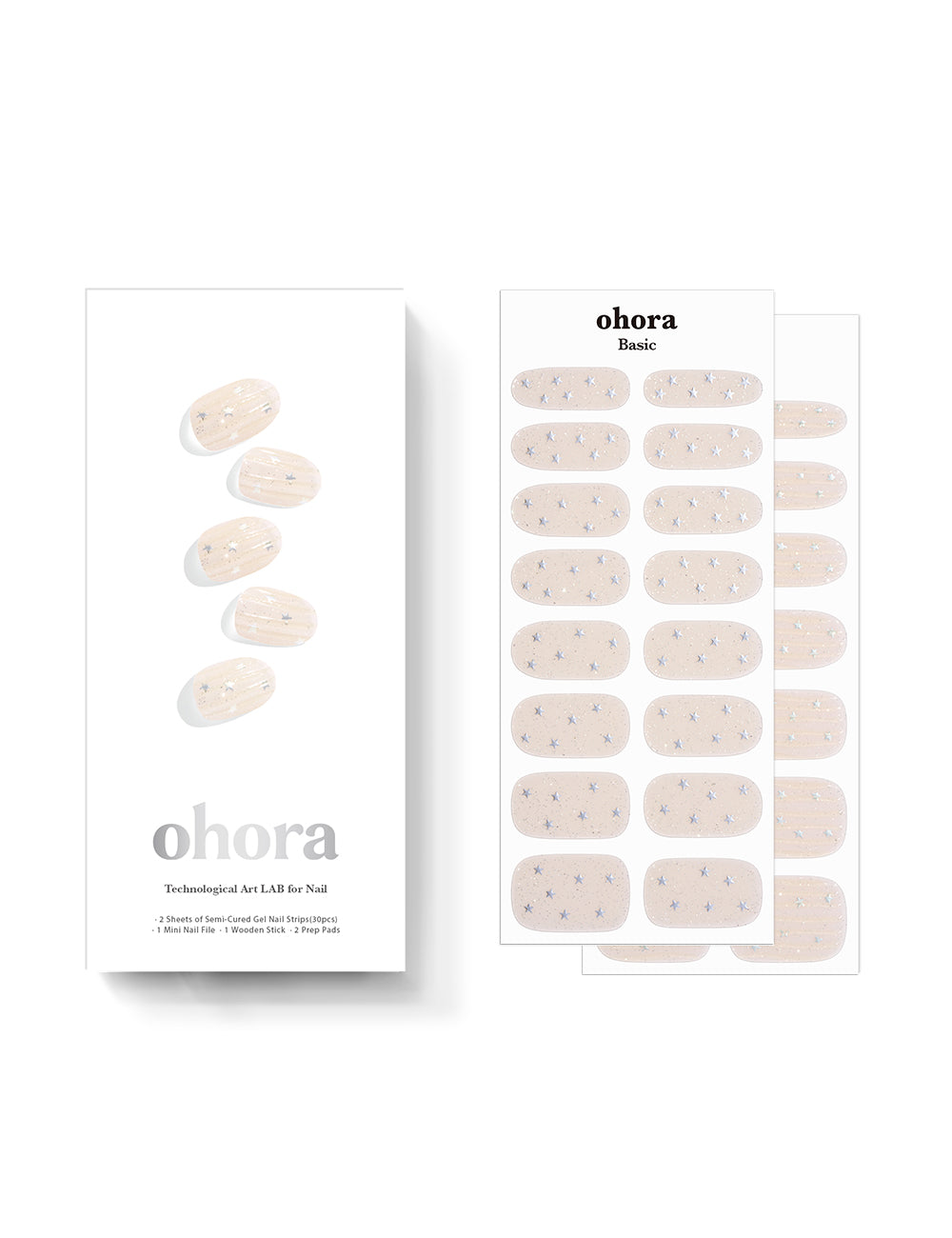 Ohora sticker N Milky Star Nail