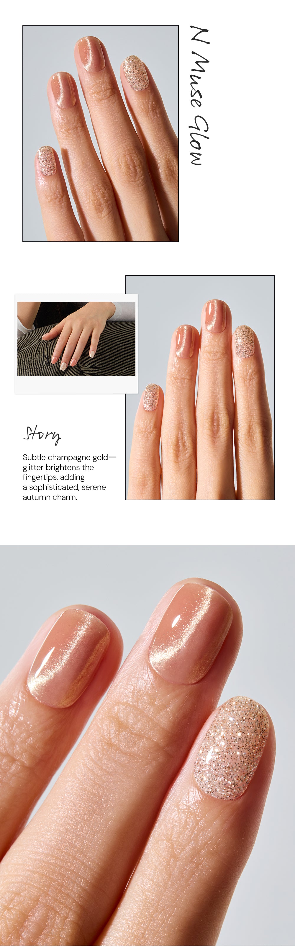Ohora sticker N Muse Glow Nail