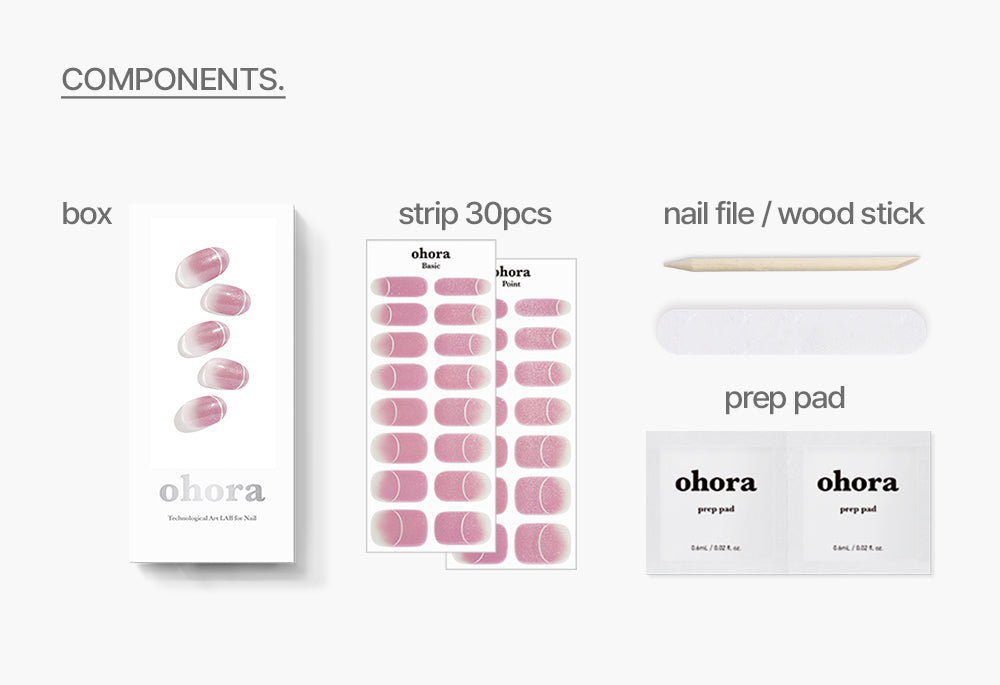 Ohora sticker N Mute Line Nail
