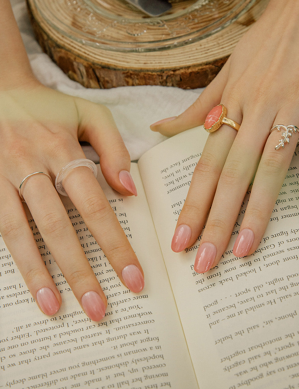 Ohora sticker N Peach Latte Nails
