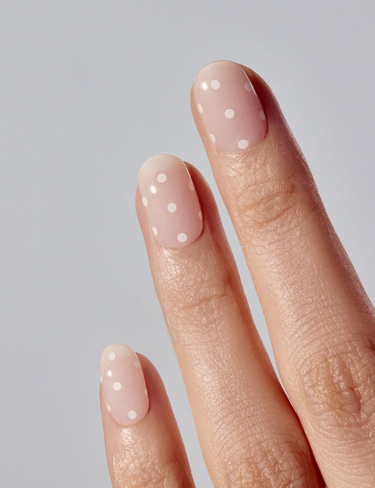 Ohora sticker N Polka Blanc Nails