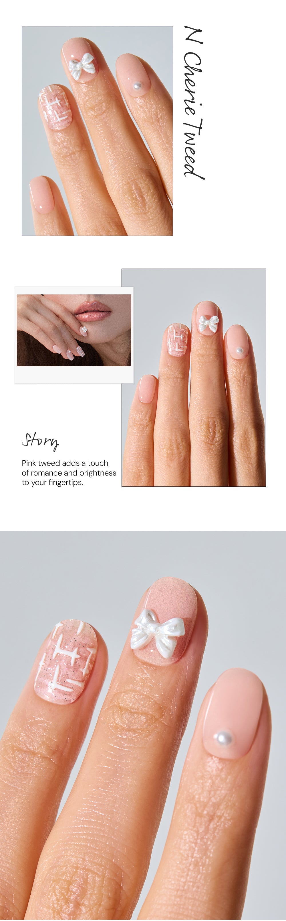 Ohora sticker N Sherry Tweed Nails