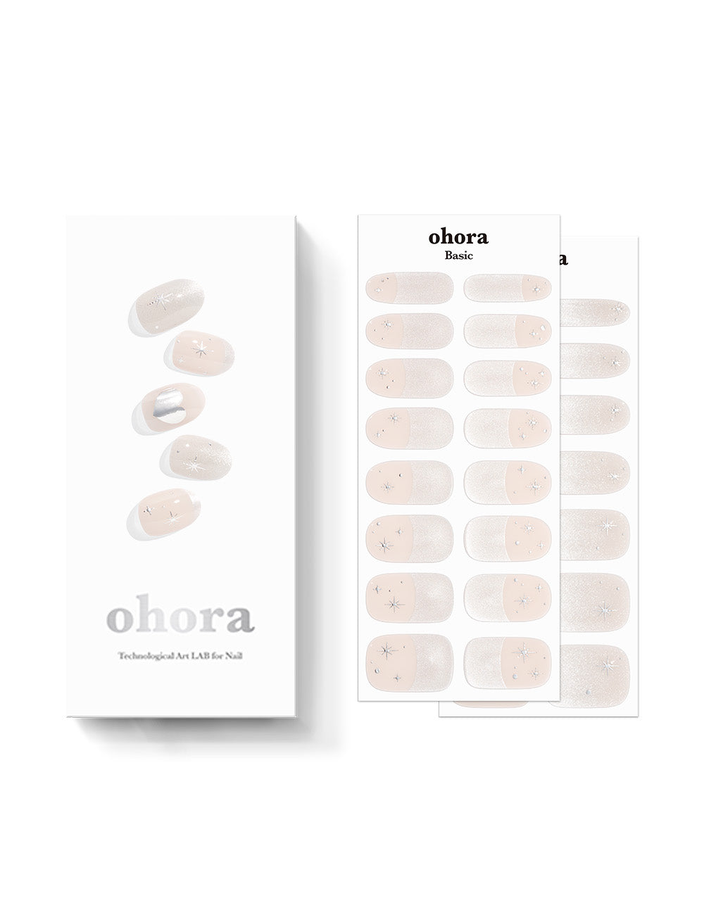 Ohora sticker N Sliver Nail