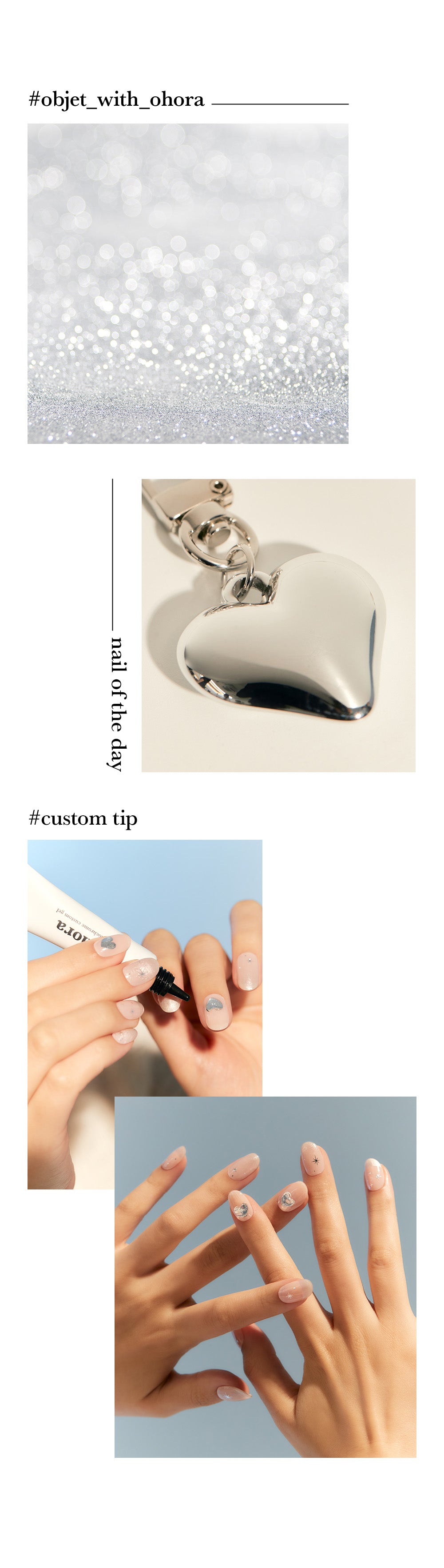 Ohora sticker N Sliver Nail
