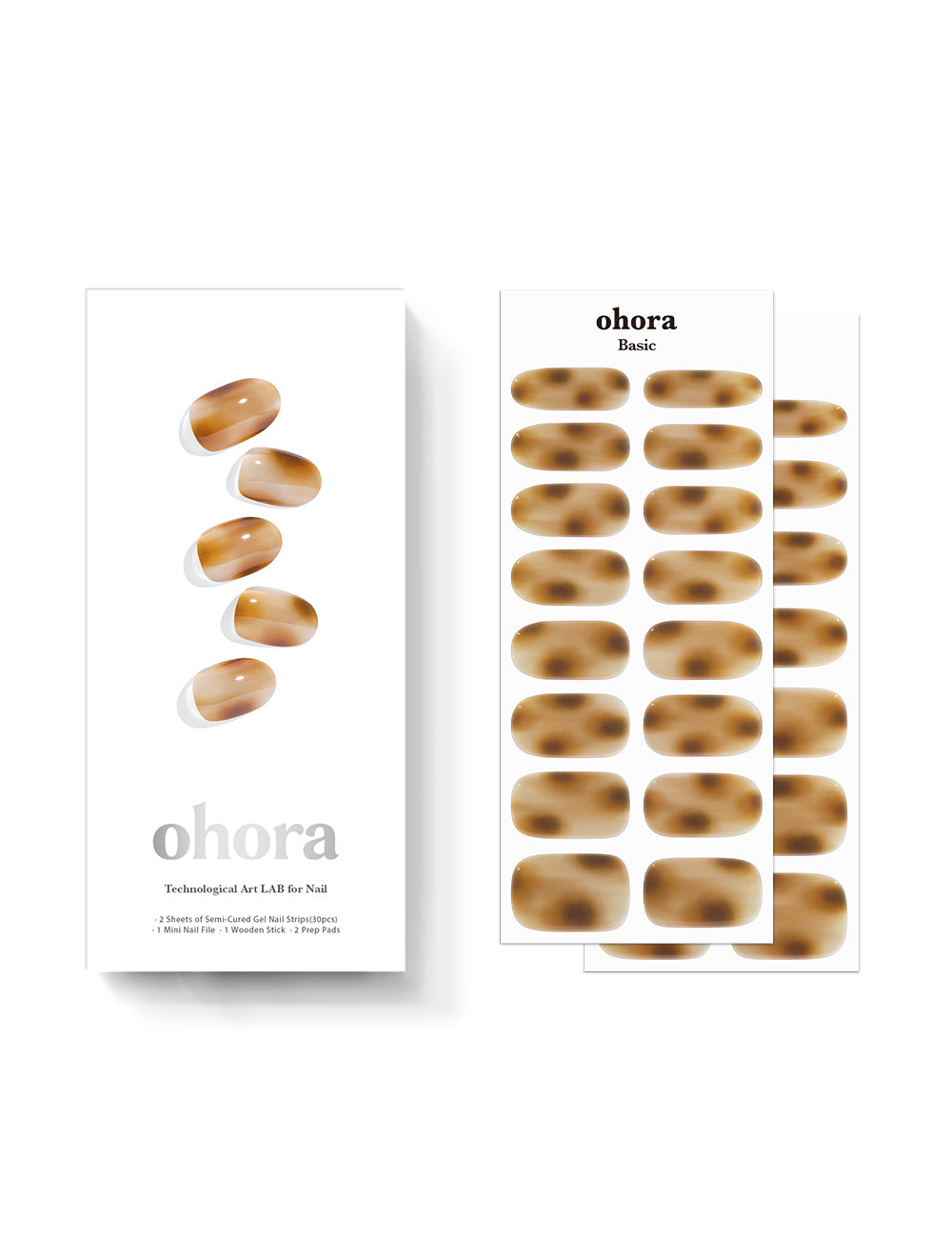 Ohora sticker N Smoky Mocha Nails