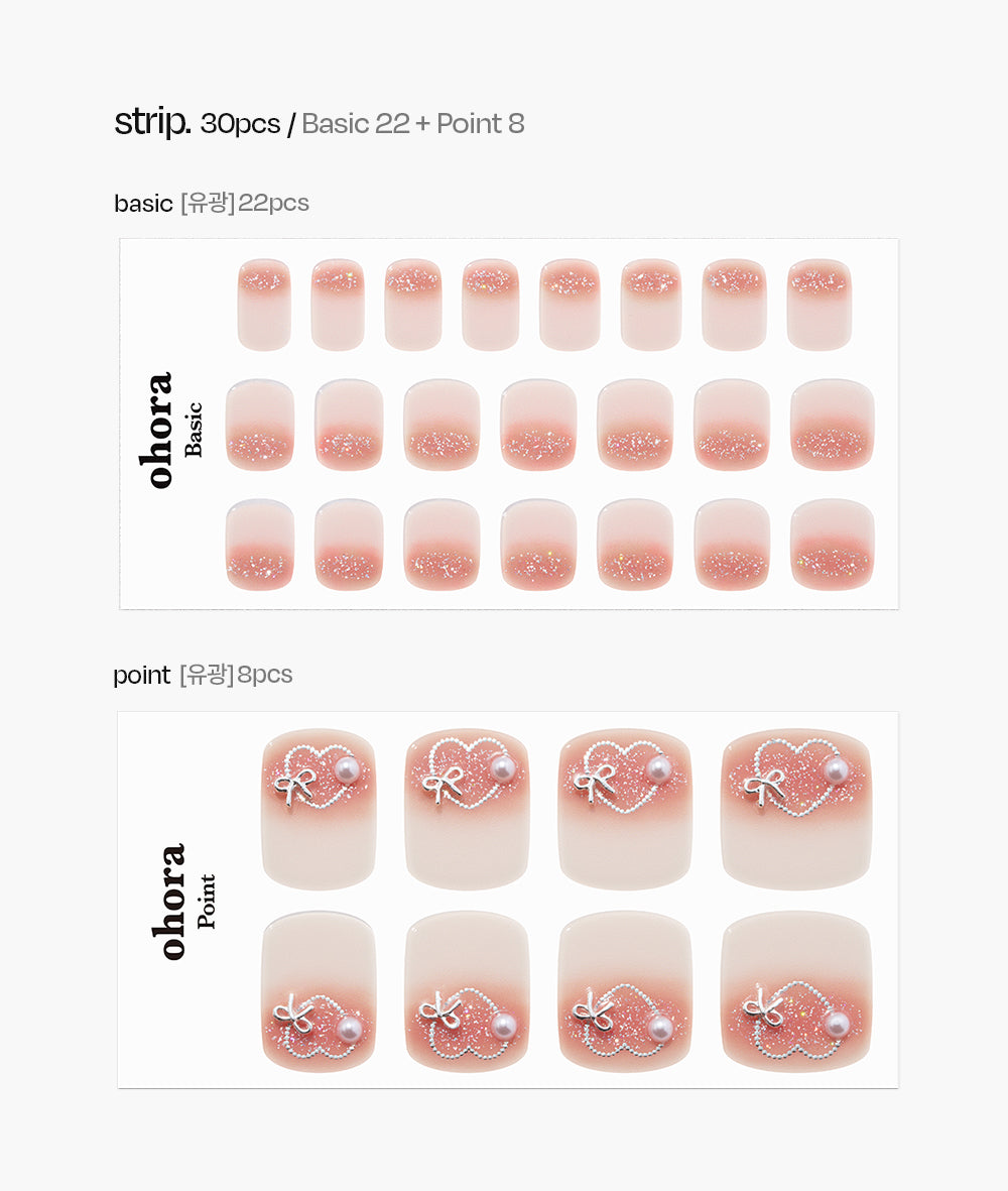 Ohora sticker P Heart Link Pedi