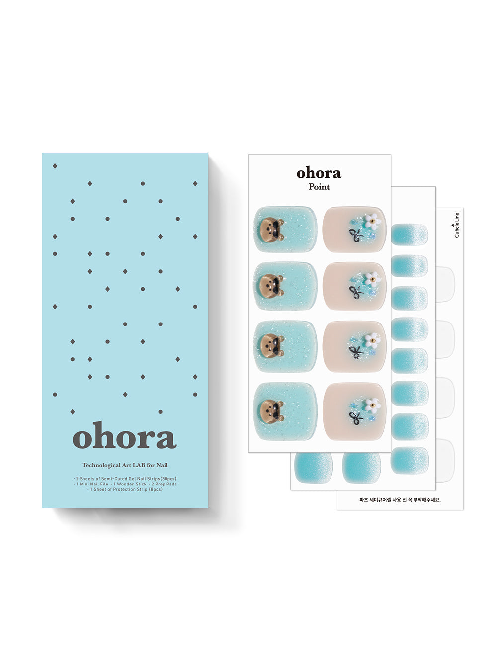 Ohora sticker P Tanning Bear Pedi