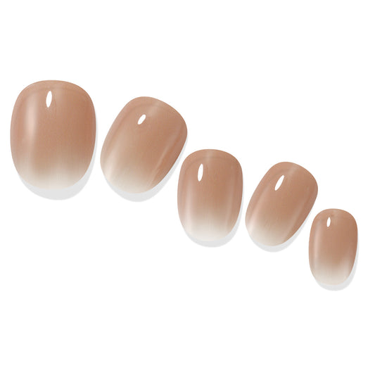 Gelato Factory New Nail Design Collection (SOFT BEIGE ) 26 Strips Nail Art Nail Sticker