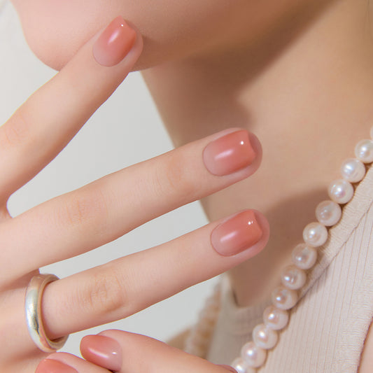 Rose Water Nail (Round Square)