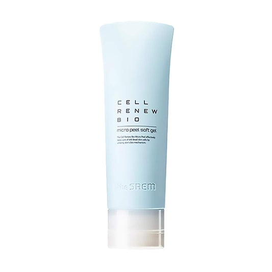 The Saem Cell Renew Bio Micro Peel Soft Gel 160ml- AHA & BHA Mild Peeling Gel, Removes Dead Skin Cells and Impurities from Pores, Skin Firming & Vitality Care,