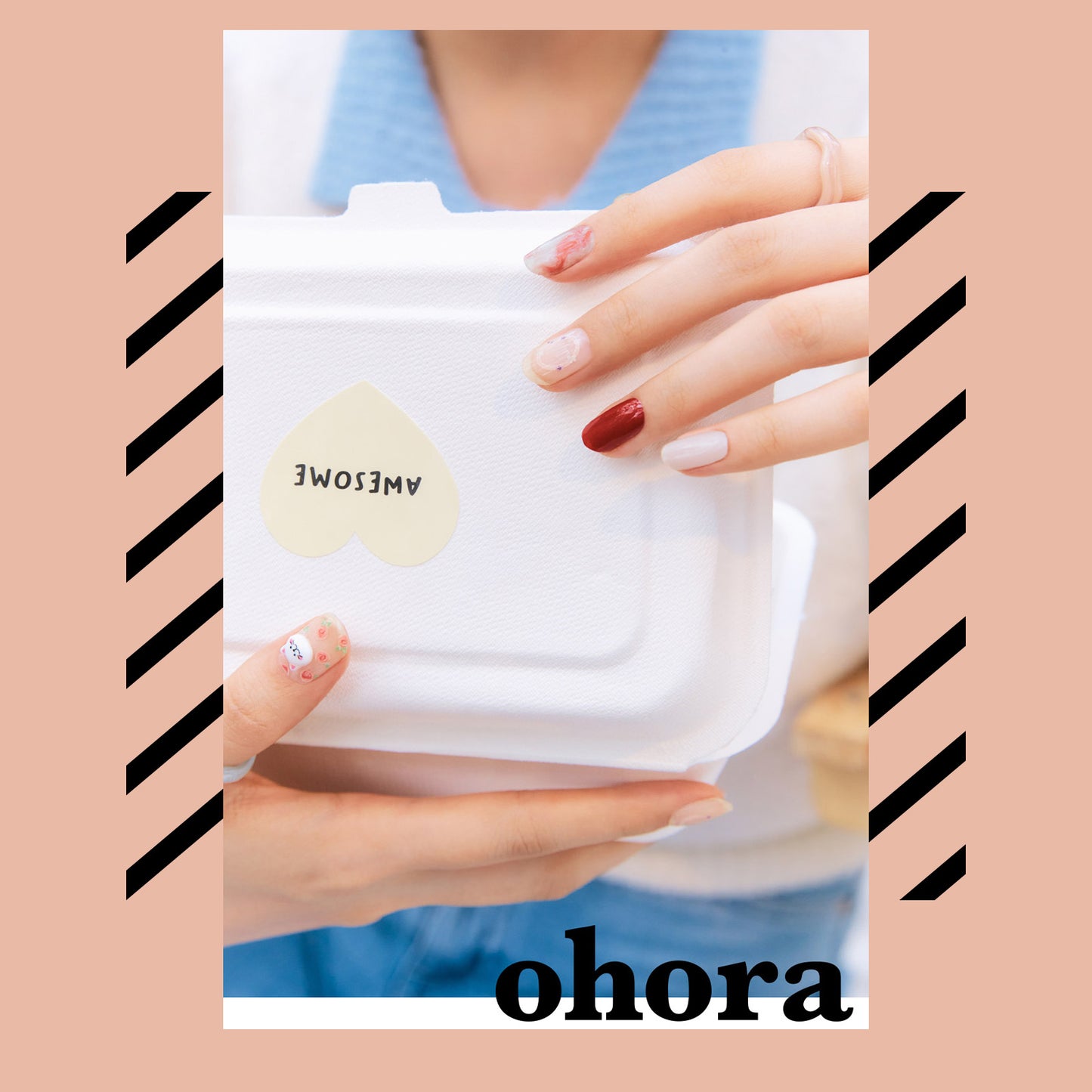 Ohora (N Glass Fresh Flower Nails)