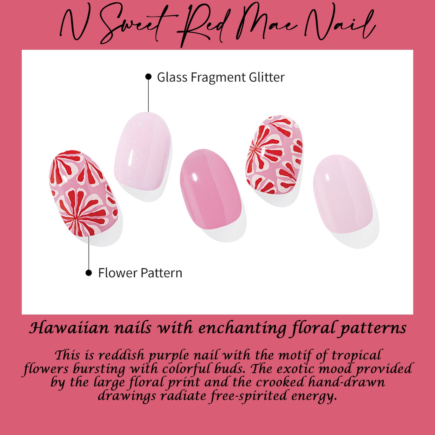 Ohora (N Sweet Red Mae Nail)