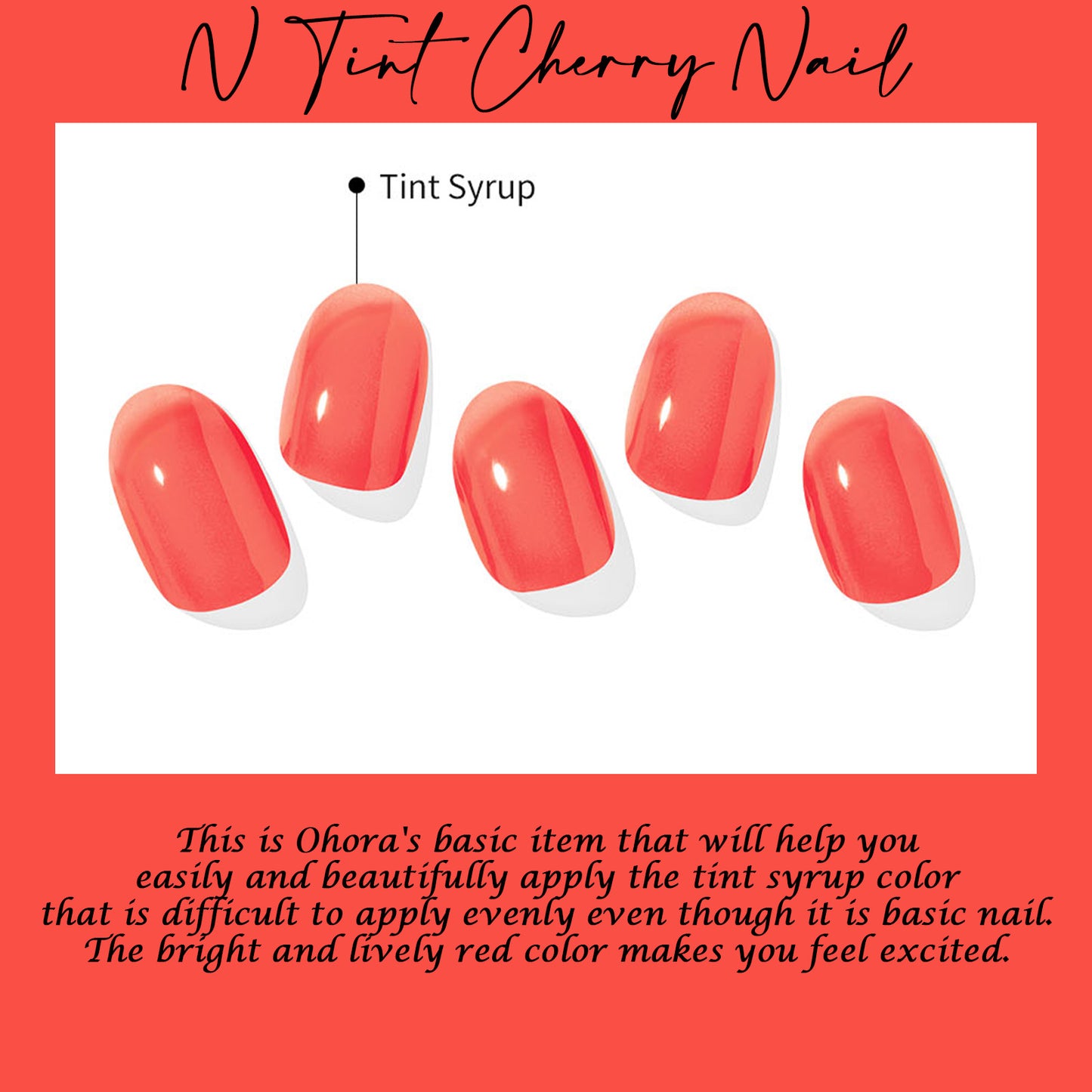 Ohora (N Tint Cherry Nail)