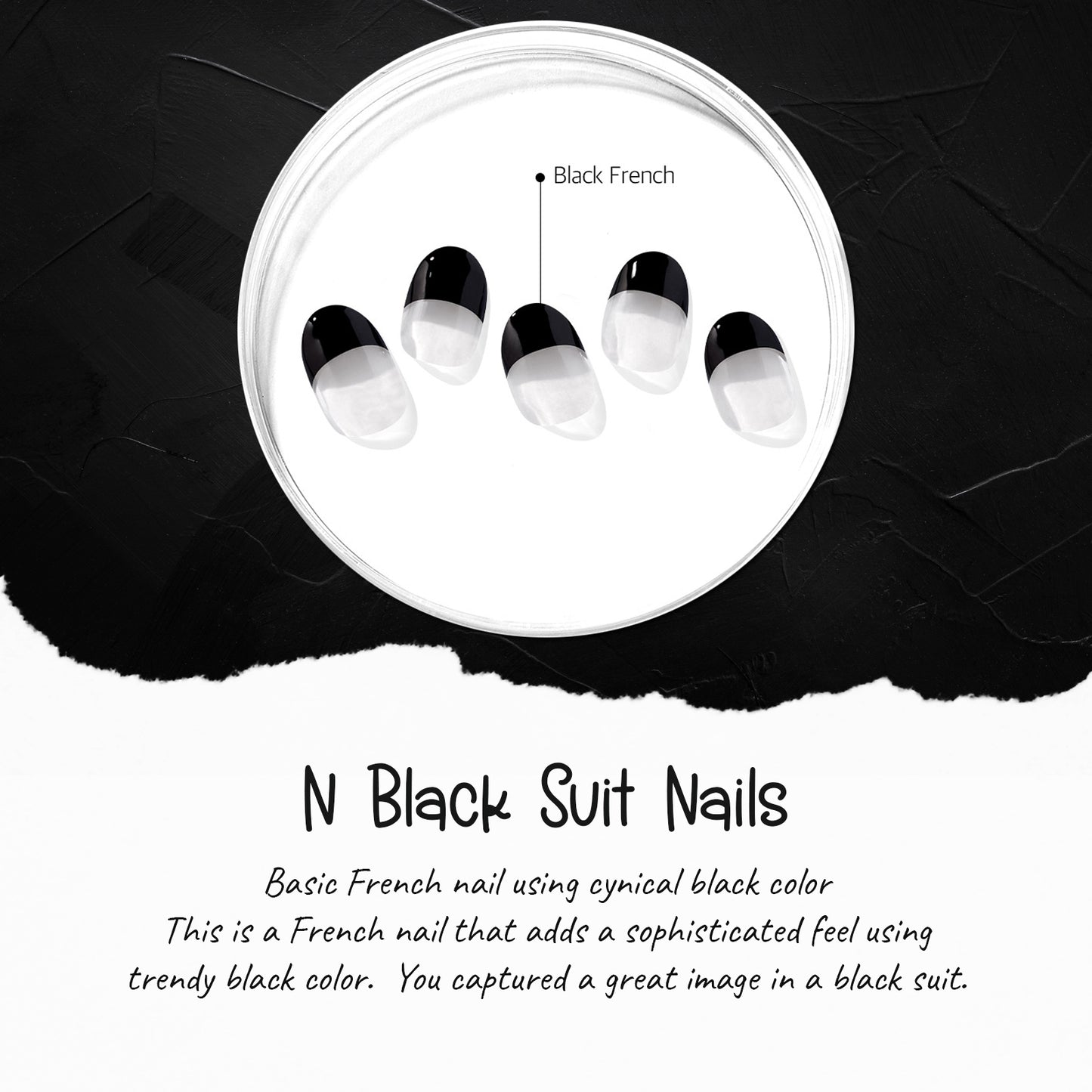 Ohora (N Black Suit Nails)