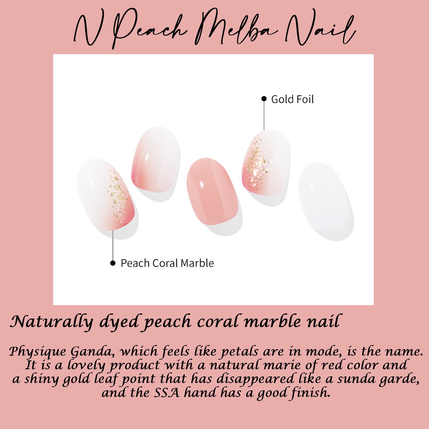 Ohora (N Peach Melba Nails)