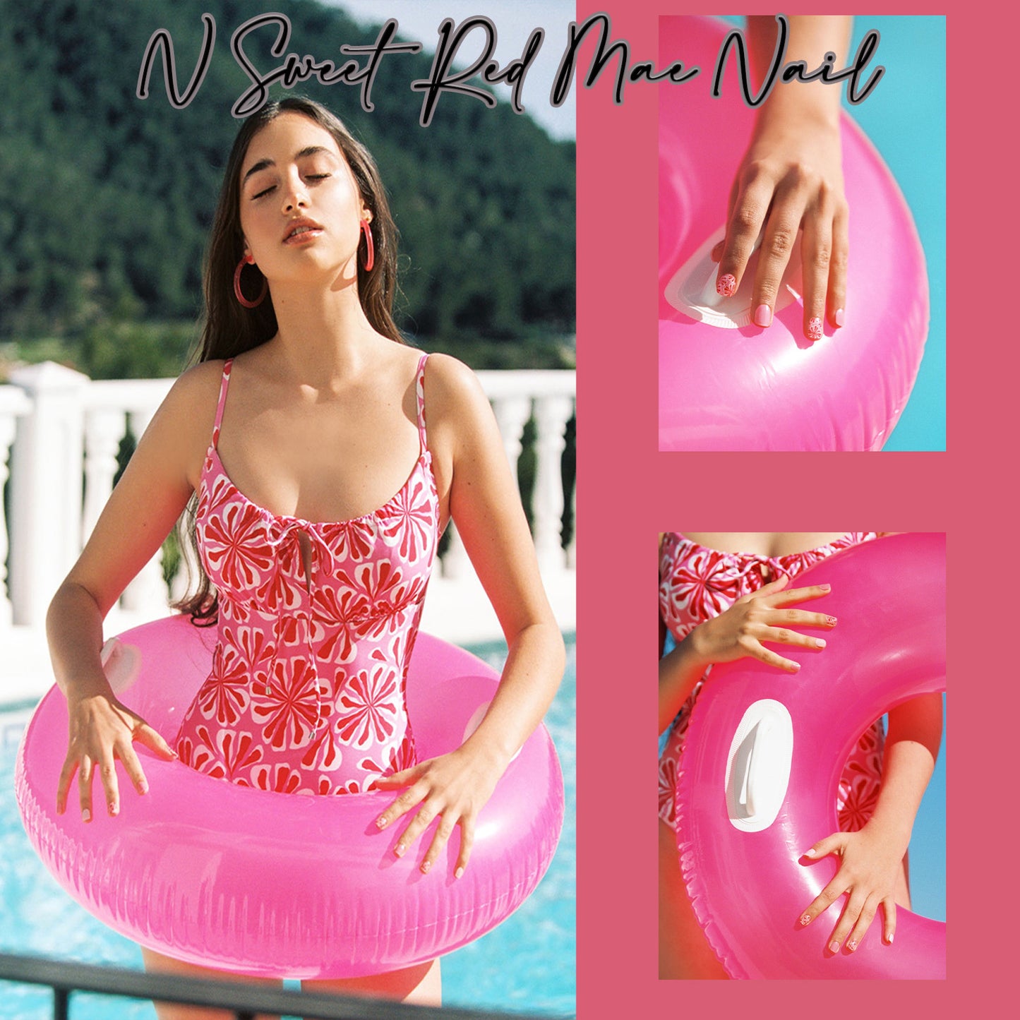Ohora (N Sweet Red Mae Nail)