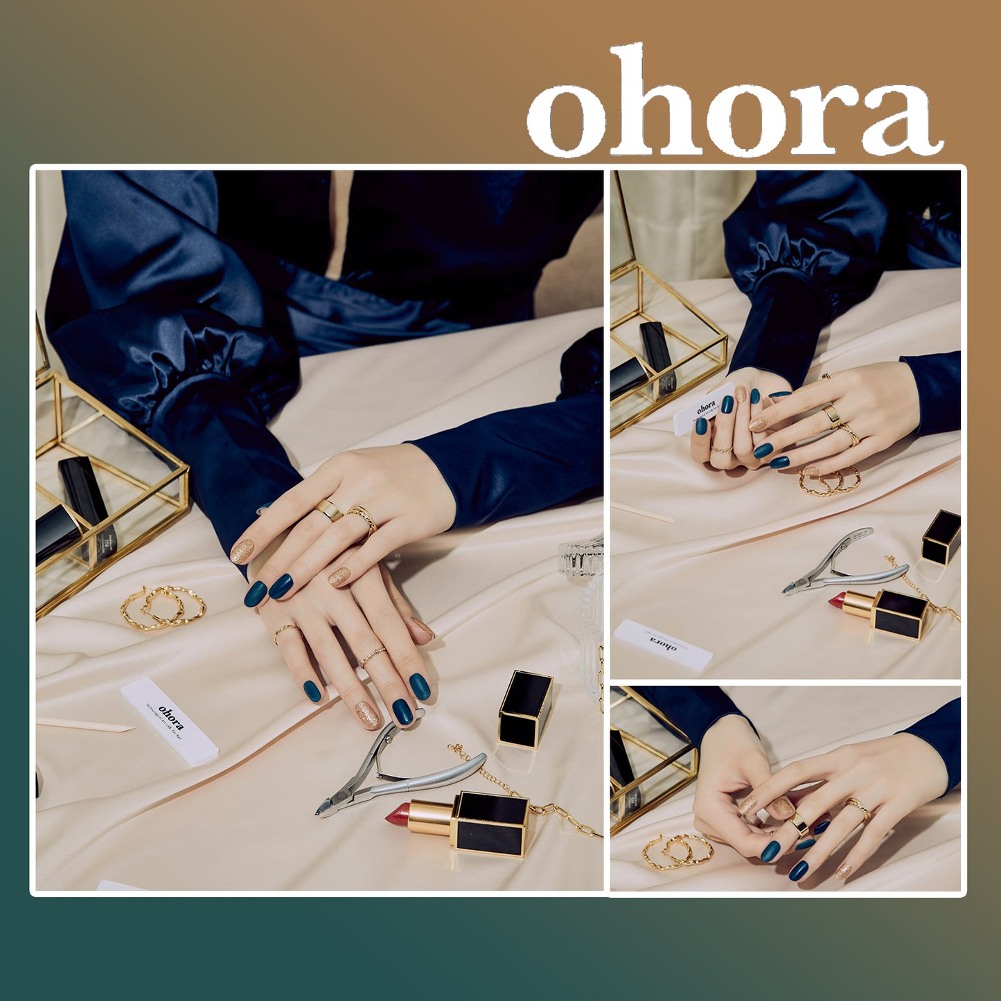 Ohora (N Cerulean Navy Nail)