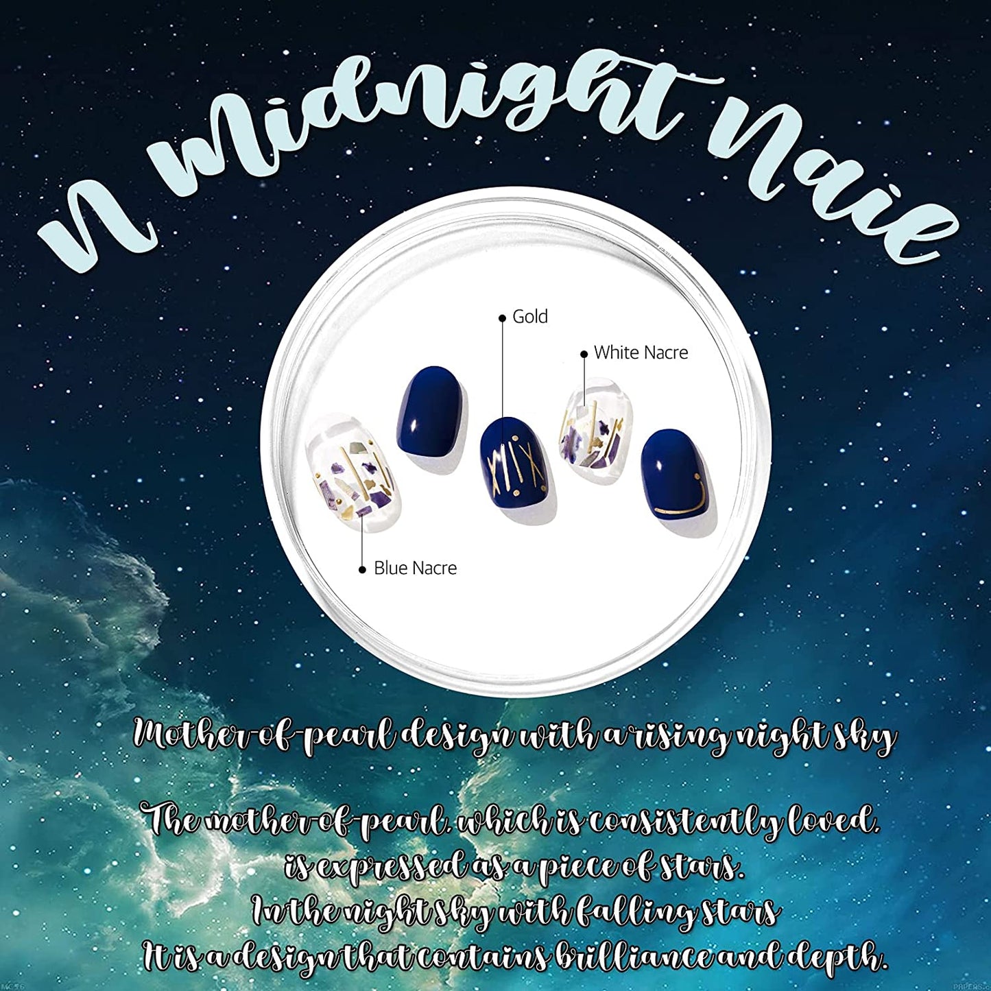 Ohora (N Midnight Nail)