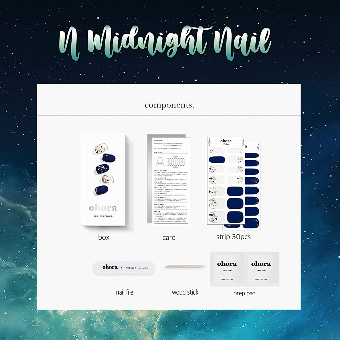 Ohora (N Midnight Nail)