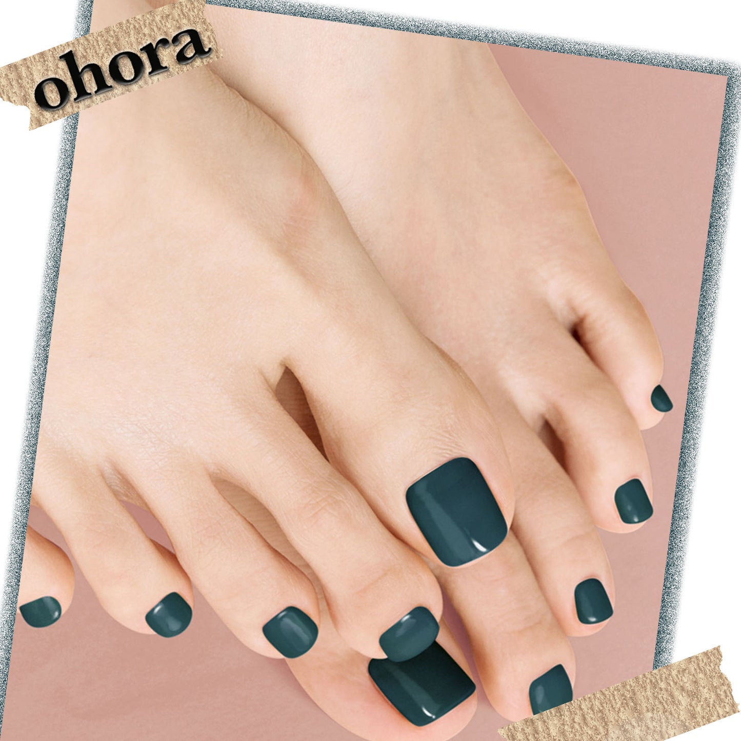 Ohora (P Peacock Blue Pedi)