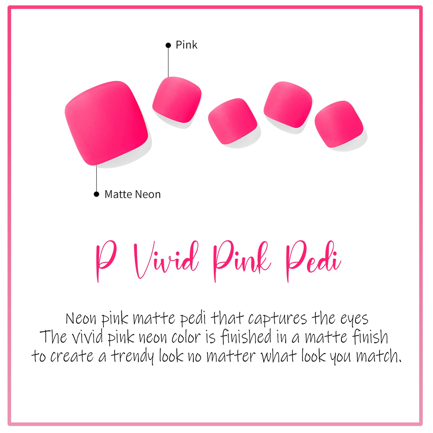 Ohora (P Vivid Pink Pedi)