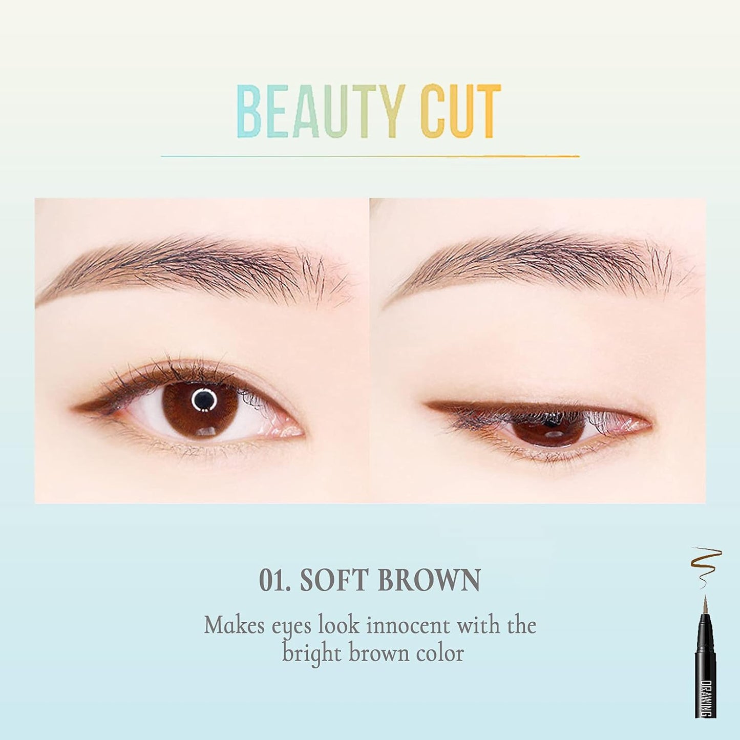 DIPODEUR Drawing So Simple Eyeliner + Drawing So Simple Mascara
